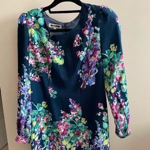 Vintage floral print dress